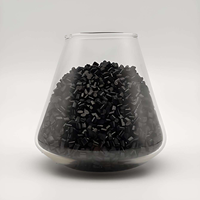 Granulés de PC noir renforcés de fibres de verre à 10 %, résine de polycarbonate haute résistance pour la fabrication de pièces mécaniques industrielles