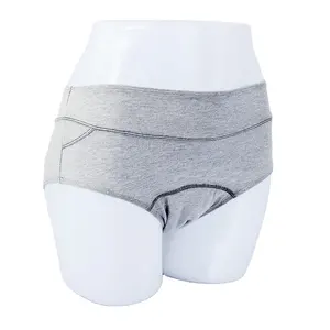 Women Built-In Pad Incontinence Panties Underwear Reusable Leak Proof Protective Briefs PU-609