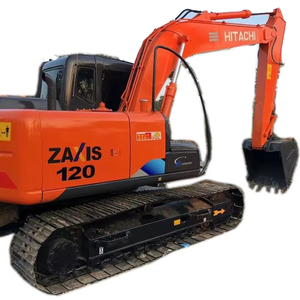 HITACHI รถขุดตีนตะขาบ ZX120-6มือสองพร้อมมอเตอร์เครื่องยนต์แมวและถังปั๊ม - Product Image 1
