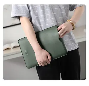 Custom Size Factory Cheap Price OEM ODM Leather Ladies Laptop Case Bag PU Tablet Bag Case For Ipad For Macbook