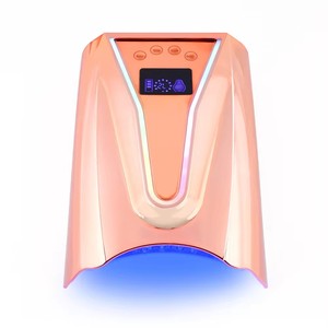 Lámpara de Uñas LED UV 2025 con Logotipo Iluminado, 128W, 45 Perlas, Recargable, Secado Rápido de Esmalte en Gel, Herramienta Profesional para Salón de Manicura, Venta al Por Mayor - Product Image 1