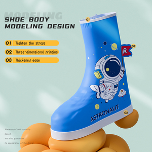 Nouveau design couvre-chaussures <span class=keywords><strong>de</strong></span> <span class=keywords><strong>pluie</strong></span> unisexes souples et respirants personnalisés, antidérapants, imperméables et résistants, <span class=keywords><strong>bottes</strong></span> <span class=keywords><strong>de</strong></span> <span class=keywords><strong>pluie</strong></span> pour enfants - Product Image 4