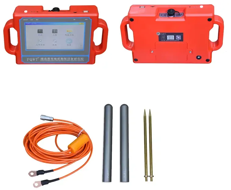 Портативный локатор для обнаружения скважин, беспроводной детектор для подземной воды с дальностью действия 300 м и глубиной 100 м