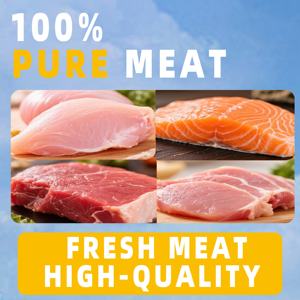 מוצרי חיות מחמד חדשים במפעל מוצרים סיטונאי oem מותאם אישית תווית מותג ברווז פירות ירקות סופגניות מזון כלבים סופגניות - Product Image 4