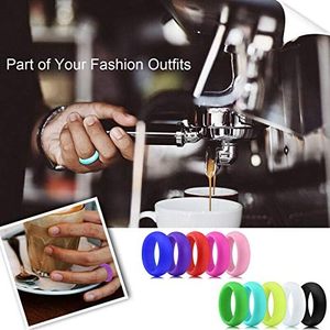 New Style Soft <b>Silicone</b> <b>Rubber</b> Finger Rings for Men and Women Wedding Supplies Moulding Processing Service Seal Usage - Product Image 3