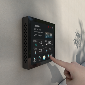 Controlador Tuya Wifi AHU ERV HRV con Pantalla a Color, Monitoreo de Temperatura, Humedad, CO2, PM2.5, VOC, Ventilación de Aire Fresco, Sistemas HVAC G - Product Image 1