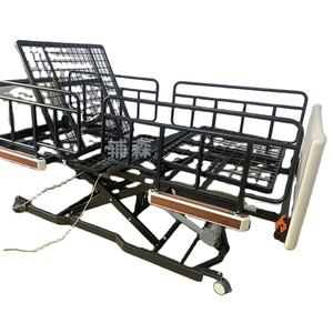 Cama de Enfermería de metal manual para el cuidado de ancianos, eléctrica, tres cinco funciones para <span class=keywords><strong>alquiler</strong></span> de pensiones, hogares de ancianos, <span class=keywords><strong>camas</strong></span> de hospital, salud - Product Image 3