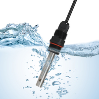 Sonde de conductivité EC Modbus RIKA RK500-13B/C RS485, précision 1%, câble 5m pour eaux usées liquides et aquaculture