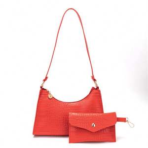 Sacs à main pour femmes, nouvelle mode, 2 en 1, motif crocodile, chaîne, sacs à bandoulière, sacs de luxe chics, sacs sous le bras, pochette, sacs d'aisselle - Product Image 5