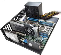 Boîtier PC en plein air pour banc de test ATX/M-ATX/ITX, boîtier d'ordinateur pour X79 X99 Stock avec ATX PSU