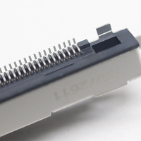 Conector de cable LVDS de 0.5 mm de paso y 3.75 mm de altura para ensamblaje de cableado LCD