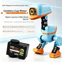 Robot bipède Microduck HOT Hugging Face Servo Feetech Coreless 360 ° Bus TTL à double axe pour projets d'IA embarquée de robots open-source