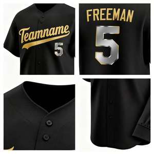 Хит продаж: Новые бейсбольные джерси 2025 года для всех команд (шитые). Полностью вышитые винтажные или ретро-бейсбольные джерси. - Product Image 2