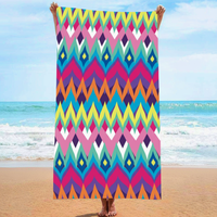 Style Microfiber Beach Towel Soft Promotional Personalized Gift Digital Sublimation Technique for Beach Days