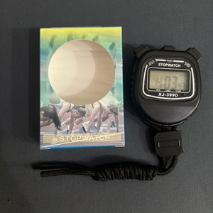 XJ-399D Electronic Stopwatch LCD Display Chronograph Countdown Timer For Fitness Cycling Referees Handheld Timing Watch - Product Image 1