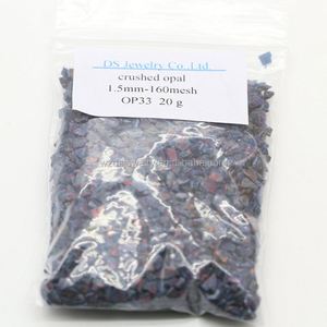 เศษโอปอลสังเคราะห์และบดเป็นชิ้นโอปอลที่บด OP78สำหรับสร้อยคอเงินโอปอล - Product Image 6