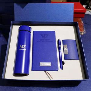 Exquisito Set de Regalo Corporativo Empresarial: Cuaderno de Tapa Dura de PU (100 Hojas), Termo, Bolígrafo, Tarjetero, Caja de Regalo para Eventos de Año Nuevo - Product Image 3
