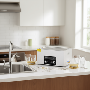 Nettoyeur à ultrasons Vevor 22L en acier inoxydable, 600W, avec chauffage, minuterie, outil automatique pour usage domestique - Product Image 2