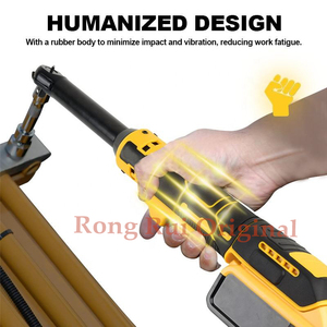 Çiğ 3/8 "16cm uzun kafa akülü 20V fırçasız elektrikli tork anahtarı endüstriyel şarj edilebilir lityum-iyon pil paslanmaz - Product Image 6