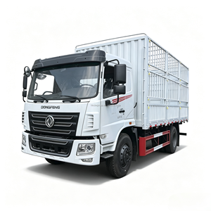 Camion de livraison d'entrepôt à usage intensif avec cabine couchette, caisse fermée en acier ondulé, à vendre - Product Image 1