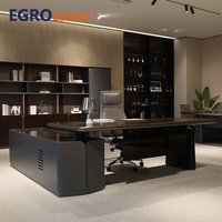 Table de direction EGROspace personnalisée, bureau de direction de luxe réglable en hauteur