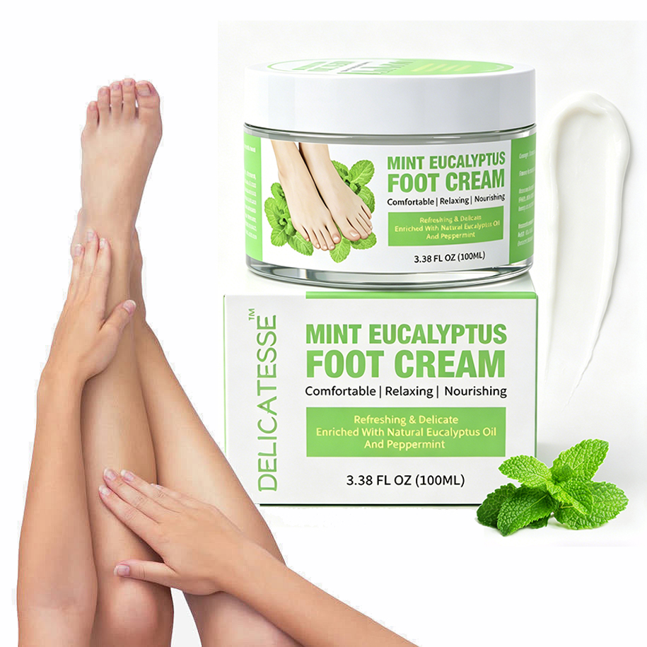 Urea Foot Cream For Dry Cracked Heels Feet Knees Elbows Hands, Dead Skin Cuticle Callus Remover Toenail Softener,Keratolytic