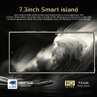 Günstiger Fabrikpreis S24 Ultra 5G CDMA Android 13 Smartphone 2025 MTK Octa-Core 7,3" HD 108MP Kamera 8000mAh 16GB+1TB Deutsch Französisch