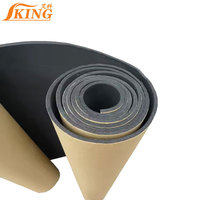 FIRSTFLEX Rouleau de mousse en caoutchouc adhésif de couverture isolante en mousse élastomère pour HVAC