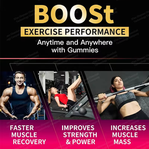 Gomitas de Monohidrato de Creatina de Marca Privada OEM para Adultos, Mejoran la Resistencia al Ejercicio, Promueven el Crecimiento Muscular, Refuerzan el Sistema Inmunitario, Personalizadas - Product Image 5