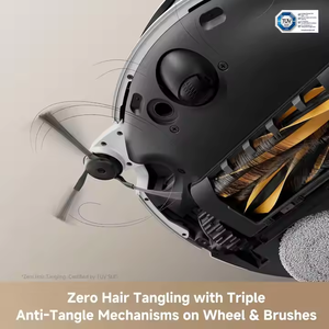 Mova P60 PRO komple robotlu süpürge Combo Self-temizlik paspası 24KPa süper emme engel kaçınma ev Pet AI trend - Product Image 3