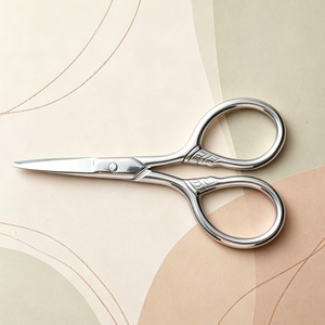 Ciseaux de sécurité à pointe arrondie, tondeuse à poils du nez, tondeuse à barbe, tondeuse à sourcils, ciseaux portables pour l'extérieur - Product Image 3