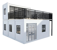 Casa de contenedores modulares de fácil instalación rápida personalizable desmontable 10 pies, 20 pies, 40 pies Casas prefabricadas para contenedores flexibles