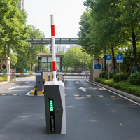 Torniquete Metálico TWB6DC-SS de Alta Velocidad con Control Remoto, Anti-Embestida, Operación Bidireccional, Barrera de Acceso para Vehículos y Estacionamiento