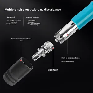 Mini Pistola de Clavos Manual para Concreto, de Alta Resistencia, Totalmente de Acero, Silenciosa, Herramienta de Fijación de Paredes, <span class=keywords><strong>Clavadora</strong></span> Portátil de Acero con Juego de Accesorios - Product Image 3