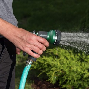 Buse de pulvérisation d'eau ABS personnalisée pour tuyau d'arrosage, avec 7 modes d'arrosage réglables, antidérapante, pour arroser les plantes et la pelouse - Product Image 5