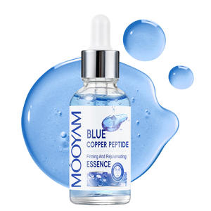 Suero de Péptidos de Cobre Azul al por Mayor, GHK-Cu, Algas Marinas, Vitamina C, <span class=keywords><strong>Aloe</strong></span> <span class=keywords><strong>Vera</strong></span>, Suero Corporal Antiarrugas e Hidratante para el Cuidado de la Piel - Product Image 2