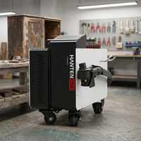 Machine de nettoyage au laser pulsé puissante de 200 W 300 W pour l'élimination de la rouille, de l'oxyde et de la peinture sur les surfaces métalliques, le bois et la pierre