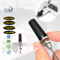 Antenne omnidirectionnelle verticale 2,4 GHz 5,8 GHz Amplificateur de signal WiFi pour éclairage LED Antenne de communication sans fil extérieure