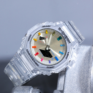 Nuovo quadrante fai da te blu chiaro per la modifica del quadrante per orologio da 2110 da GA accessori per ghiera dell'orologio GA2100 - Product Image 6