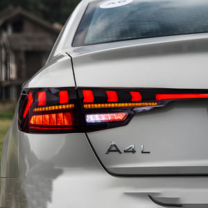 Para Audi <span class=keywords><strong>A4</strong></span> A4L B9 2017-2024 LED Auto luces traseras montaje actualización alta calidad dinámico a través de luces traseras herramienta Accesorios - Product Image 2