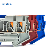 Connecteur de câble à enfoncement sur rail DIN Quattro PT2.5 de haute qualité (24 à 12 AWG) pour raccordement fil à fil - Vente en gros