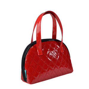 เวียดนาม Fty Pu กระเป๋าเครื่องสำอางสีแดงกระเป๋าความงามที่มีด้ามจับ - Product Image 2