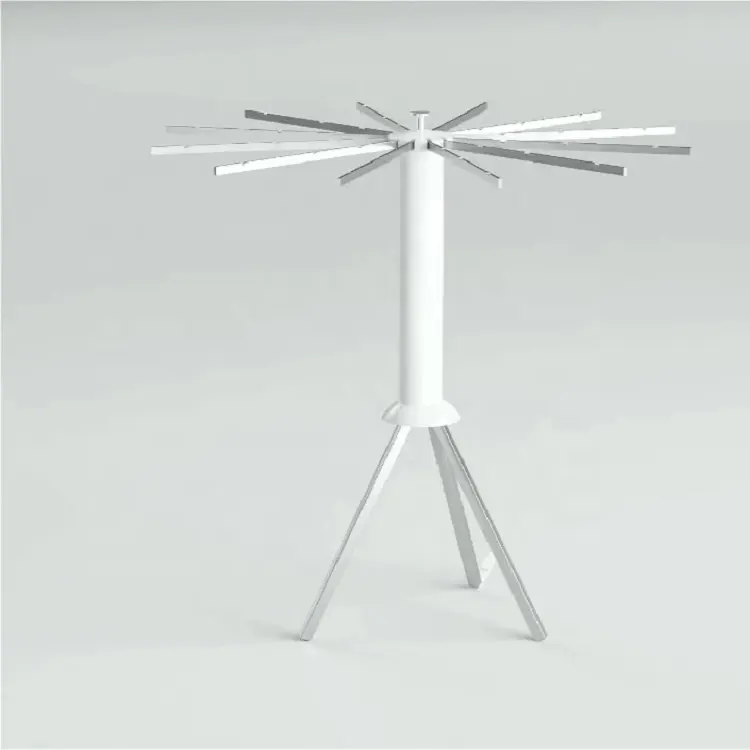 Trépied pliable en aluminium 360 rotatif, support de séchage pour vêtements, gain de place, étendoir à linge