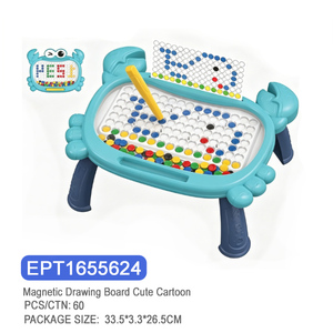 Lavagna Magnetica EPT per Bambini a Forma di Granchio, Giocattolo Educativo con Penna Magnetica e Gambe Staccabili - Product Image 5