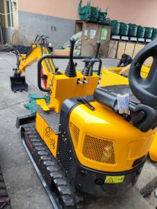 2024 pour pelle Caterpillar Mini Hydraul ventes directes d'usine 1.2T Micro pelle sur chenilles dernière boîte de vitesses PLC composants de base - Product Image 3