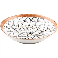 Service de table en céramique bleu et blanc avec assiette, bol, cuillère, baguettes et coffret cadeau pour dîner familial, mariage ou cadeau de pendaison de crémaillère