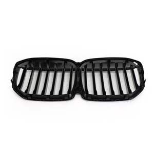 Rejilla de entrada de aire del parachoques delantero para BMW X7 G07, negra, de una o dos líneas, de plástico ABS, pieza de mejora para reequipamiento. - Product Image 3