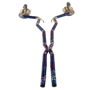 Silenciador de rendimiento Catback 5.0l 2011-2019 Sistema de escape automático Catback Tubo de titanio Válvula de escape Escape para <span class=keywords><strong>Ford</strong></span> <span class=keywords><strong>Mustang</strong></span> <span class=keywords><strong>1</strong></span> Juego - Product Image 4