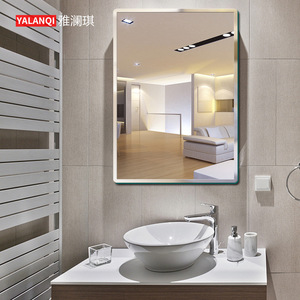 กระจกห้องน้ำแบบไร้กรอบดีไซน์ติดผนังแบบไม่ต้องเจาะ - Product Image 4