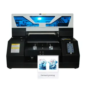 Impresora Uv de tamaño A3, impresora de inyección de tinta de gran formato, plana